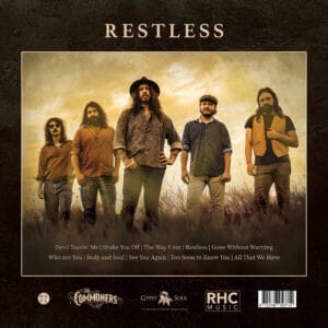 The Commoners - Restless Album - Back Cover