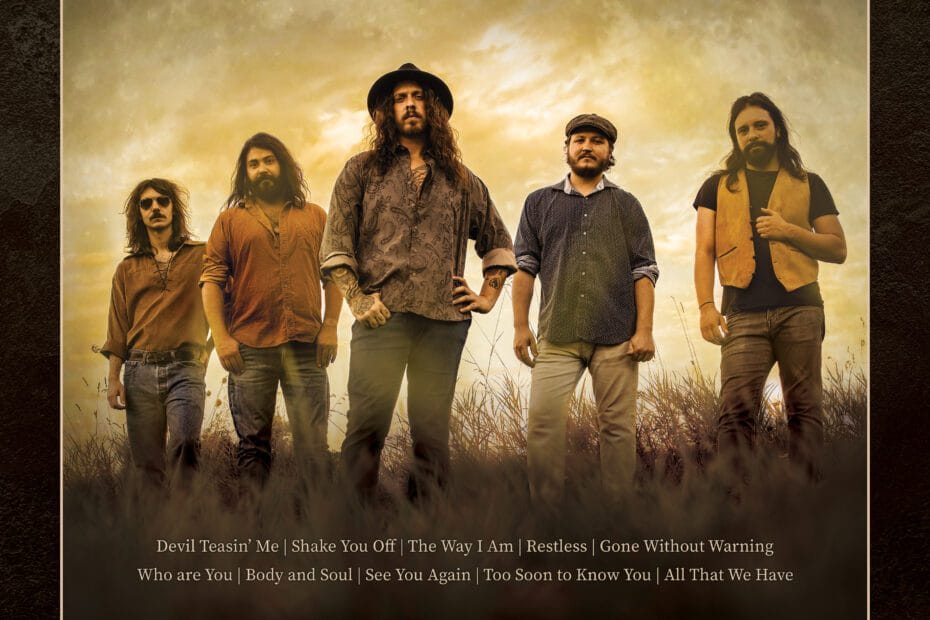 The Commoners - Restless Album - Back Cover