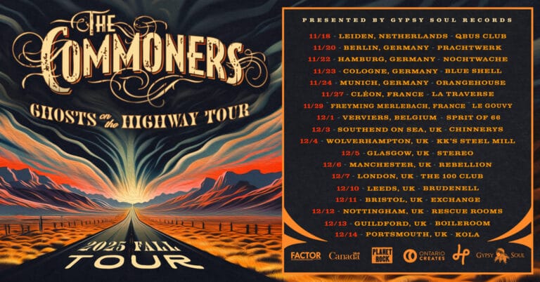 Commoners 2025 Tour Poster ALL DATES Facebook Banner EG 6 768x402